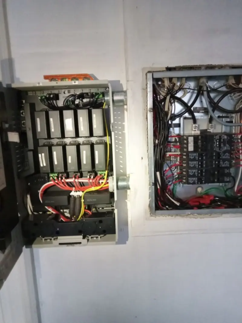 Electrical panel upgrade completed for Indoor Lighting Installation in Richmond